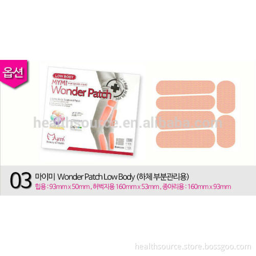 Korea Hot wholesale MYMI leg slimming wonder patch
